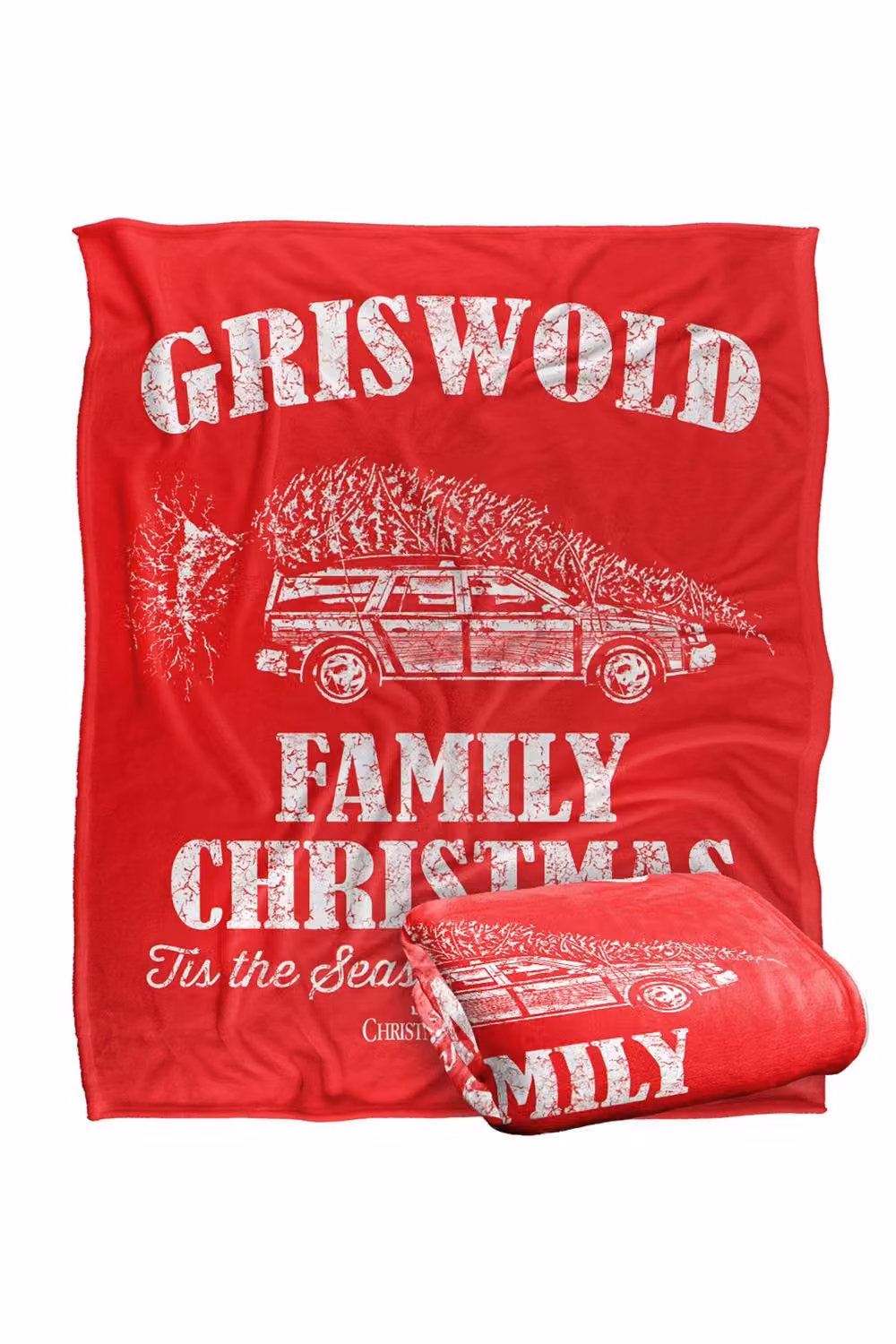 Warner Bros. National Lampoon's Christmas Vacation Griswold Car Silky Touch Fluffy Polyester Blanket, Multicolour, Large – 2