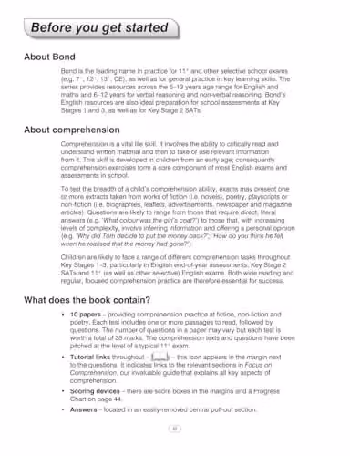 Oxford University Press Bond 11+ English Comprehension Papers for 10-11+ Years – 2