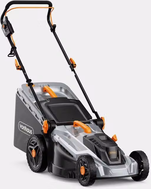 VonHaus 1600W Mains Lawnmower - Grey
