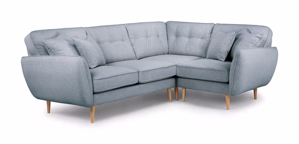 The Great Sofa Company Ailis 2 Corner 1 Faro Denim Blue Upholstered L-Shape Sofa – 2