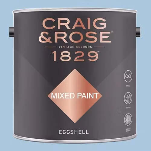Craig & Rose 1829 Paint Stop Eggshell Blue 2.5l
