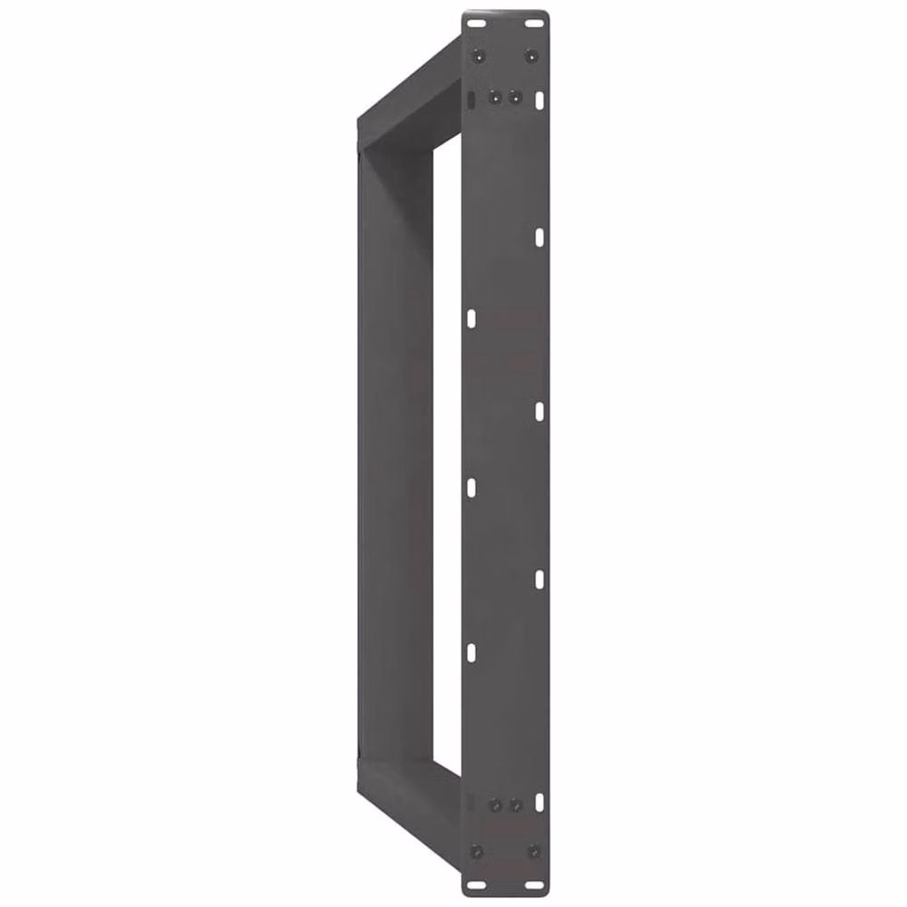 Berkfield Home Modern vidXL U-Shaped Dining Table Legs, 2 Pieces, Anthracite, H: 72.5 cm, W: 80 cm – 4