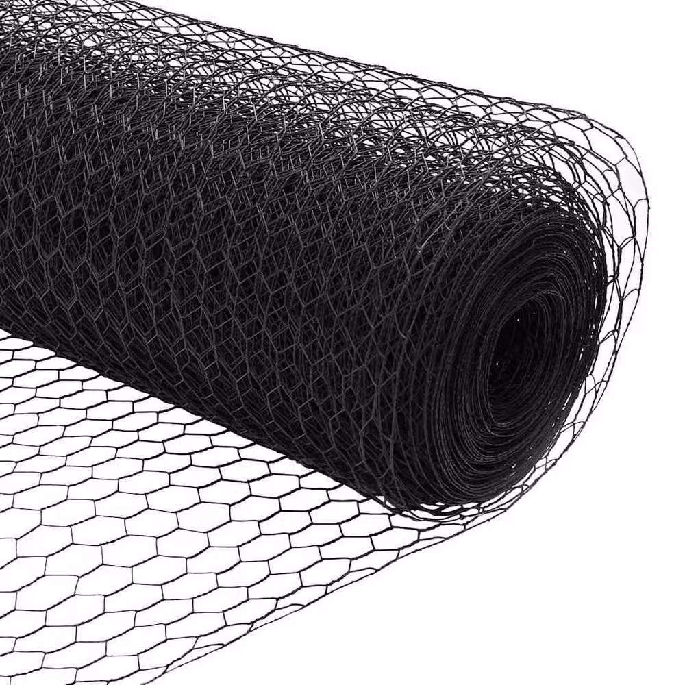 Berkfield Home Hexagon Steel Fence, Grey, 1 x 10 m – 4