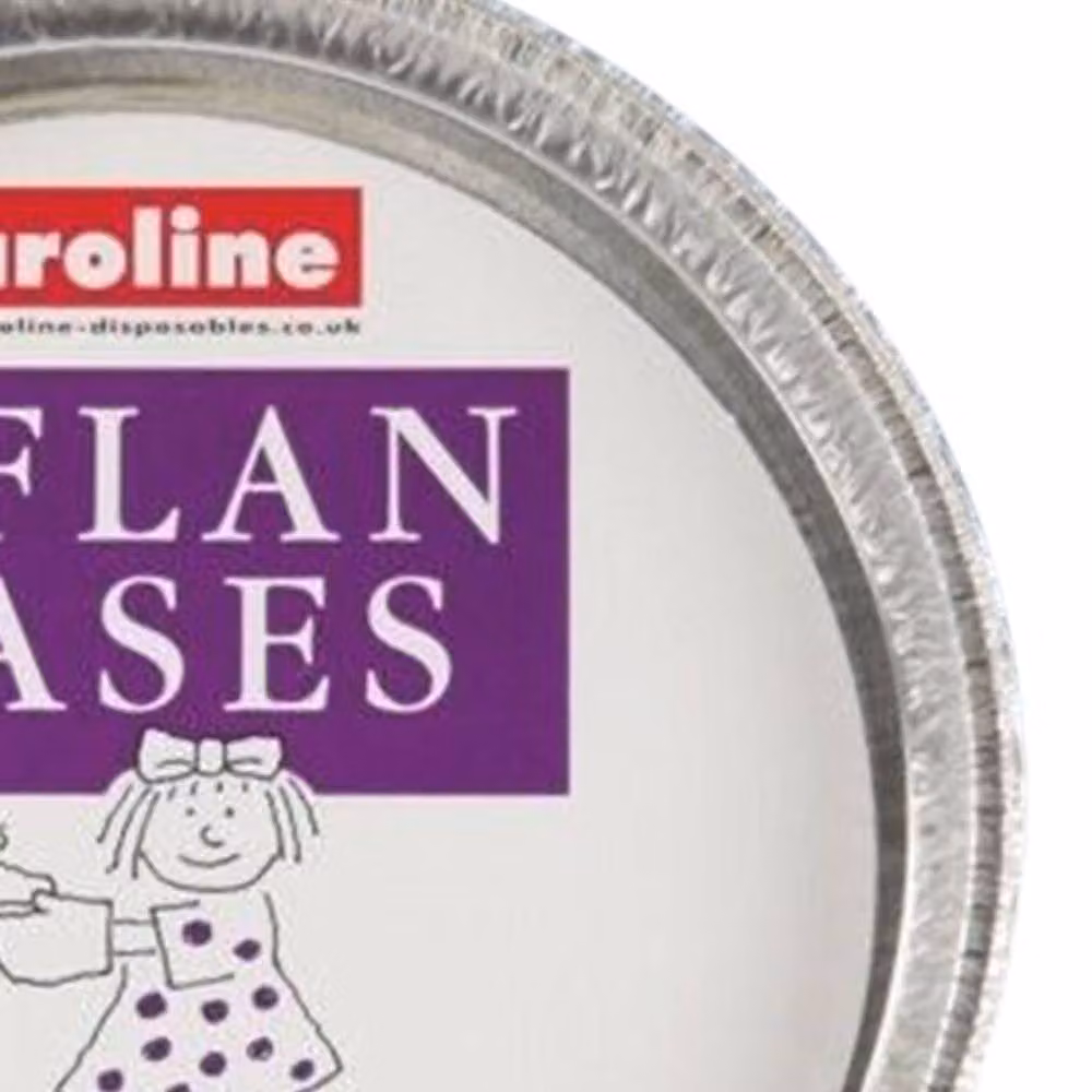 Caroline Silver Uncoated Aluminium Round Tart Tin (Pack of 5) – 2