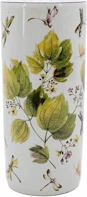 Minster Multicolour Floral Ceramic Round Umbrella Stand W: 20 cm, D: 20 cm, H: 46 cm – 1