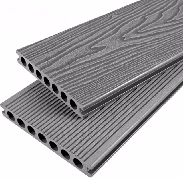 Timbosite Classic Decking Board in Light Grey, 148mm x 3660mm