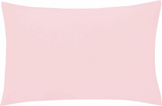 Helena Springfield 50/50 Percale Standard Pillowcase, Pink