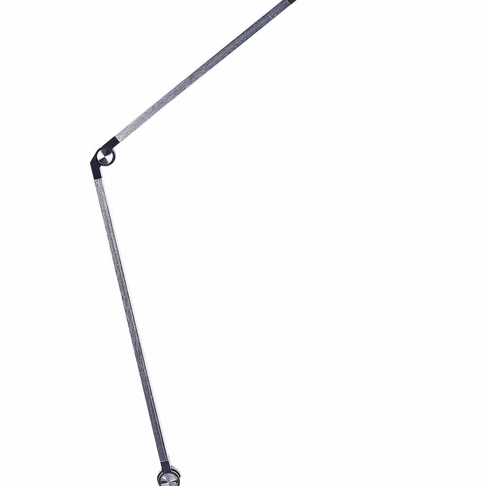 Wyld and Coco Silver Aluminium LED Desk Lamp with Stepless Dimming and 3 Colour Temperatures – 2