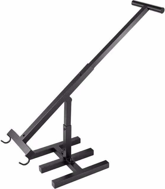 NESTLUNE Black Wheelie Bin Compactor Press W/D/H: 100 x 15 x 15 cm – 1