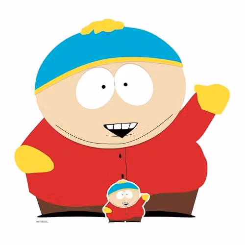 Star Cutouts South Park Cartman Official Cardboard Cutout, Multicolour, Height: 89 cm
