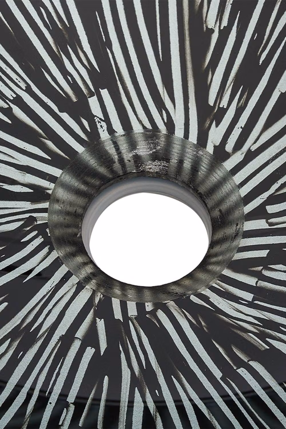 Living and Home Black Round Glass Countertop Vessel Sink – 6