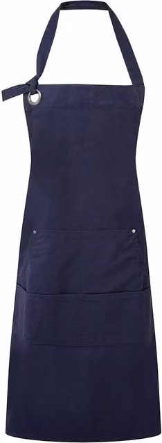 Premier Cotton Canvas Pocket Apron in Blue – 1