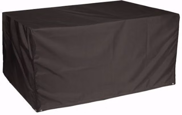 Abrihome Black Rectangular Patio Garden Sofa Set Cover in Polyester