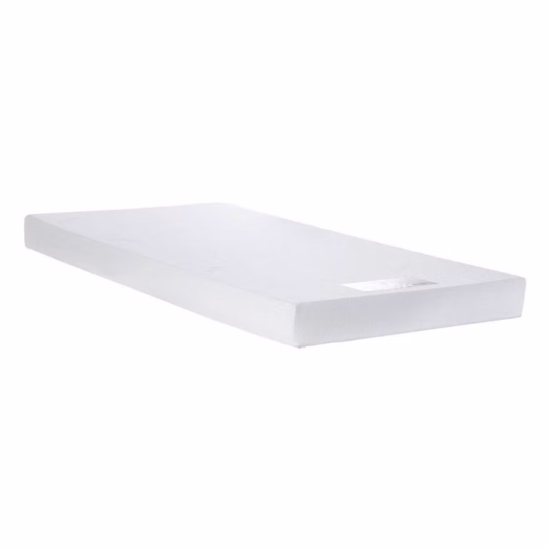 Bedding Mill Cool Plus Soft Firm Memory Foam Mattress in White, Small Double, H: 25 cm, W: 120 cm, D: 200 cm