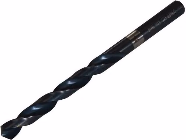 Dormer A100 HSS Jobber Twist Drill Bit, 3/8 inch, Black, W/L: 87 mm
