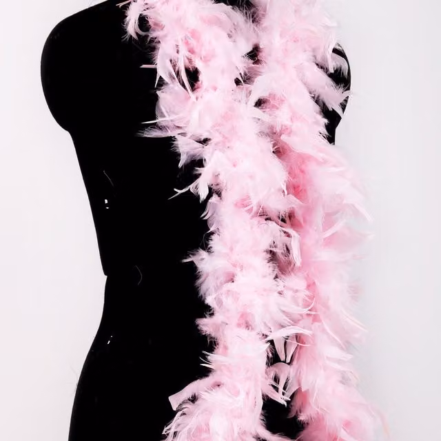 Trimits Pink Marabou Feather Boa for Party and Glamour