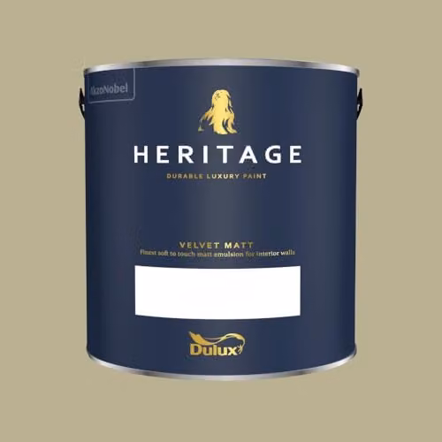 Dulux Trade Heritage Matt Paint in Veranda Green, 2.5l – 2