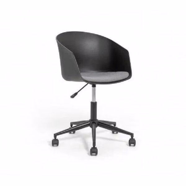 Cheap Furniture Warehouse Modern Fabric Task Chair in Black and Grey for Home Office