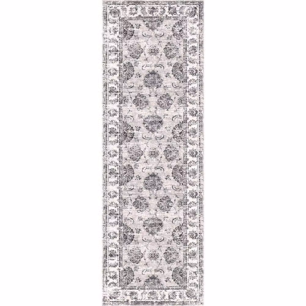 Bruce Starke Silk Road Collection Sulus Vintage Washable Grey Rug, W: 230 cm, D: 160 cm – 2