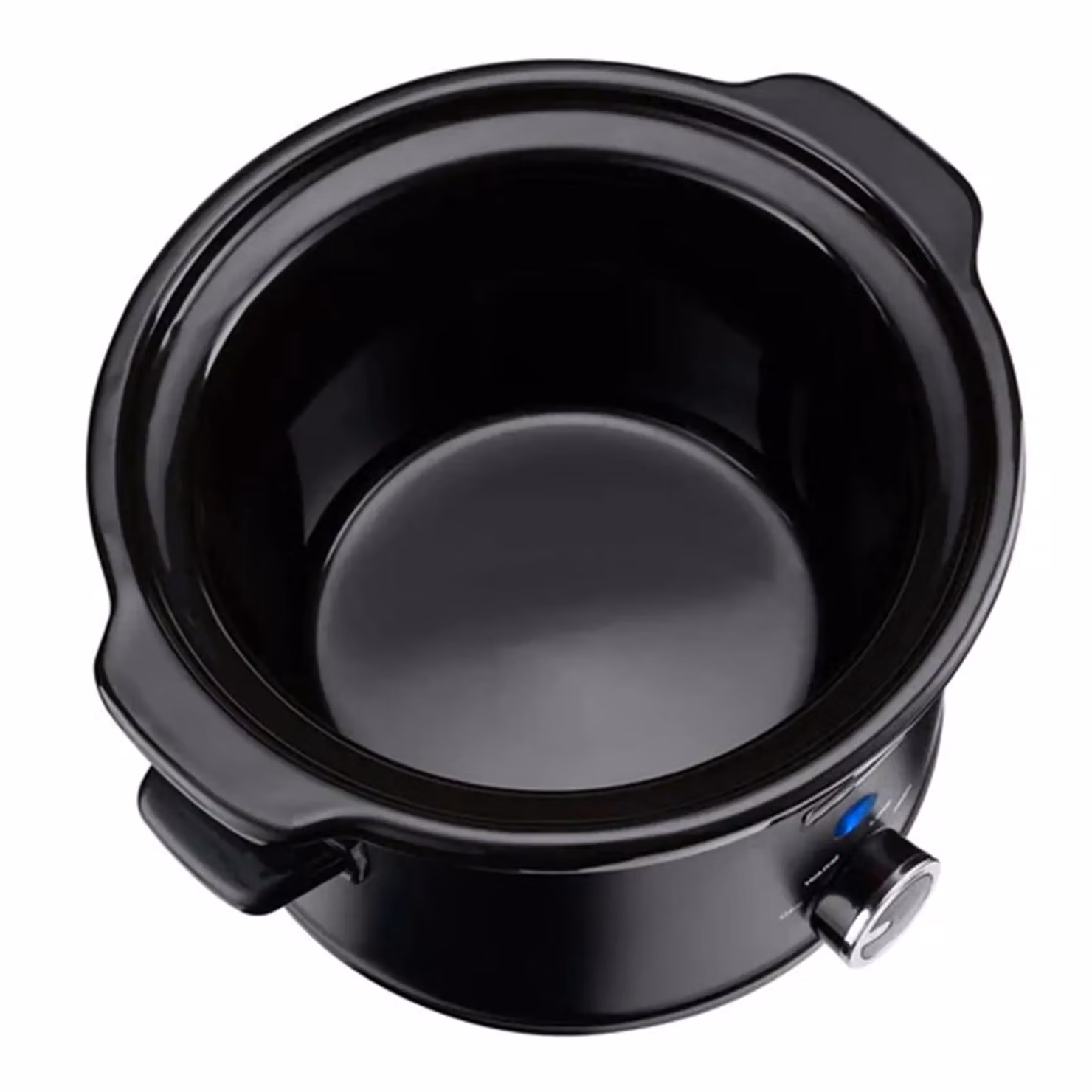 Cooks Professional 2.5L Slow Cooker with Glass Lid and Removable Ceramic Bowl in Black – 6