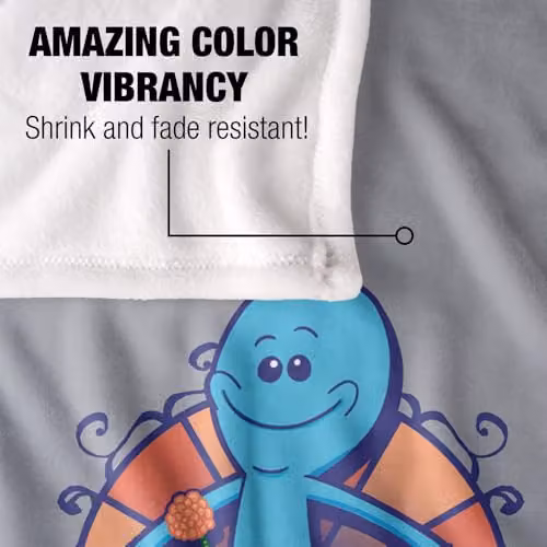LOGOVISION Rick and Morty Existence Is Pain Super Soft Fleece Throw Blanket, Multicolour, W/D/H: 91 x 147 cm – 2