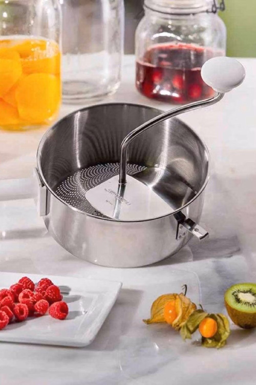 Gefu FLOTTE LOTTE Stainless Steel Food Mill Sieve, 1.5 l, Silver – 2