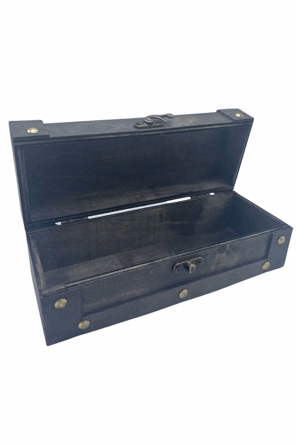 KDMD Grey Wood Tea Chest with Vintage Matt Finish – 2
