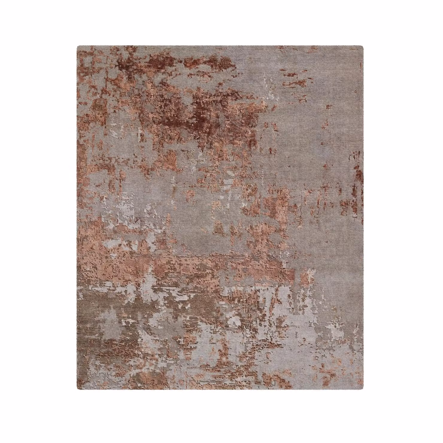 Dome Deco MILO Abstract Rectangular Carpet in Brown, W: 300 cm, D: 250 cm