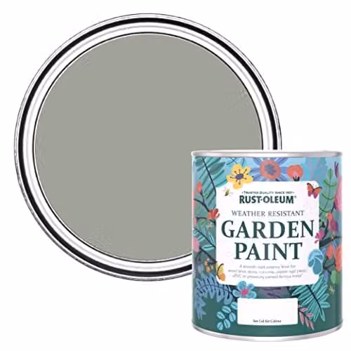 Rust-Oleum Matt Green Water-Based Garden Paint, 750ml