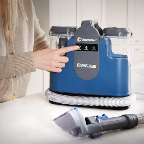Vacmaster EasyClean Thermo Blue Corded Heated Carpet Spot Cleaner and Handheld Steam Cleaner – 2