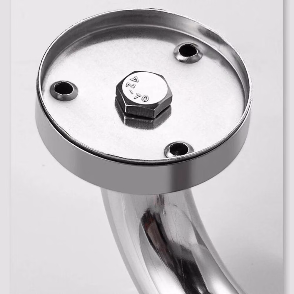 VOGREX Stainless Steel Anti Slip Bathroom Grab Bar in Silver, 50 cm – 4