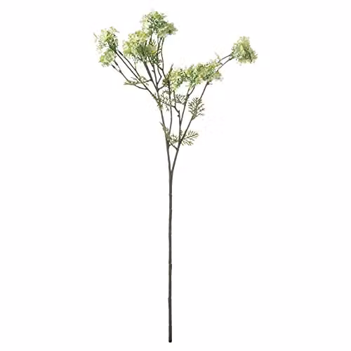 Hill Interiors The Recipe Green Plum Blossom Spray in Green and Multicolour