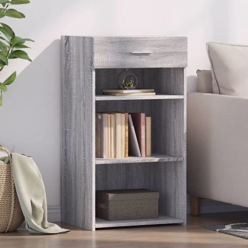 Berkfield Home Grey Sonoma Modern Sideboard, W/D/H: 50 x 42.5 x 93 cm – 2