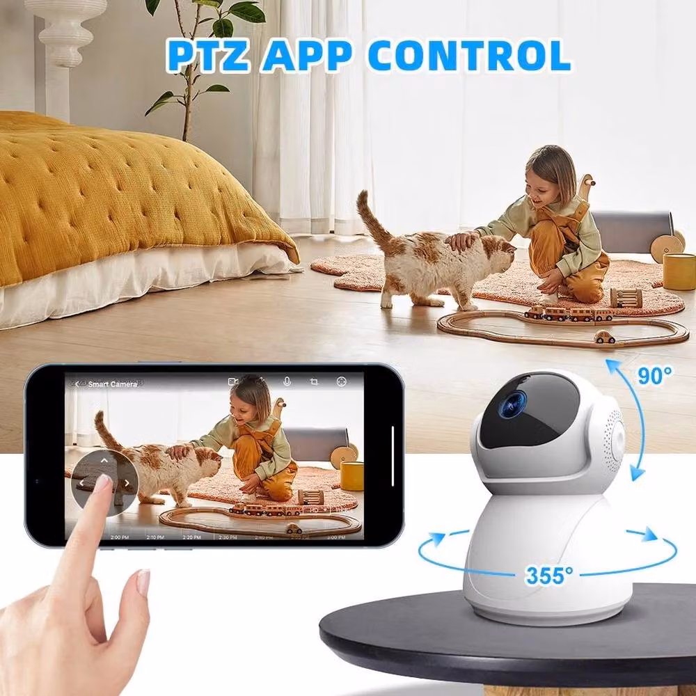 SPETLEK 5G WiFi Indoor HD CCTV Camera in White – 2