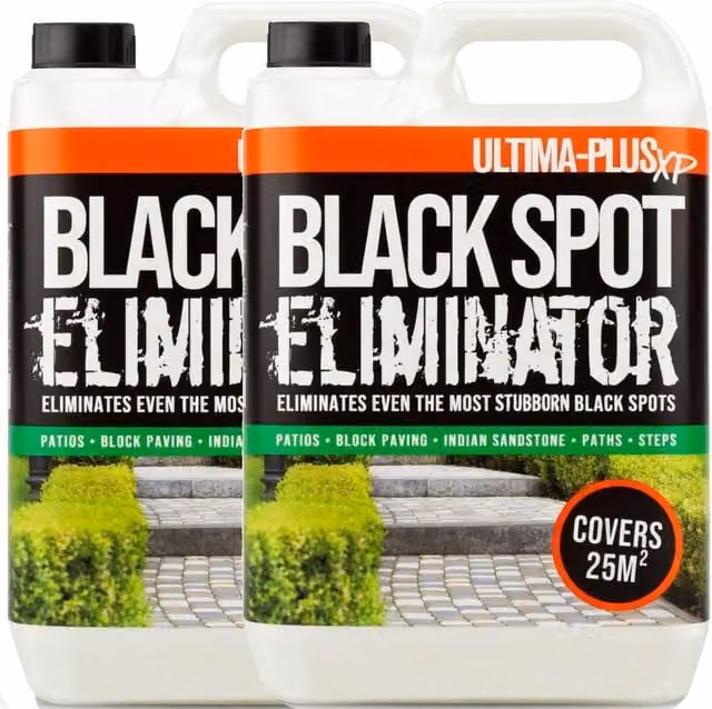 ProKleen Black Spot Eliminator Rapid Acting Patio Driveway Block Paving Cleaner, 2 Pack, Clear – 1