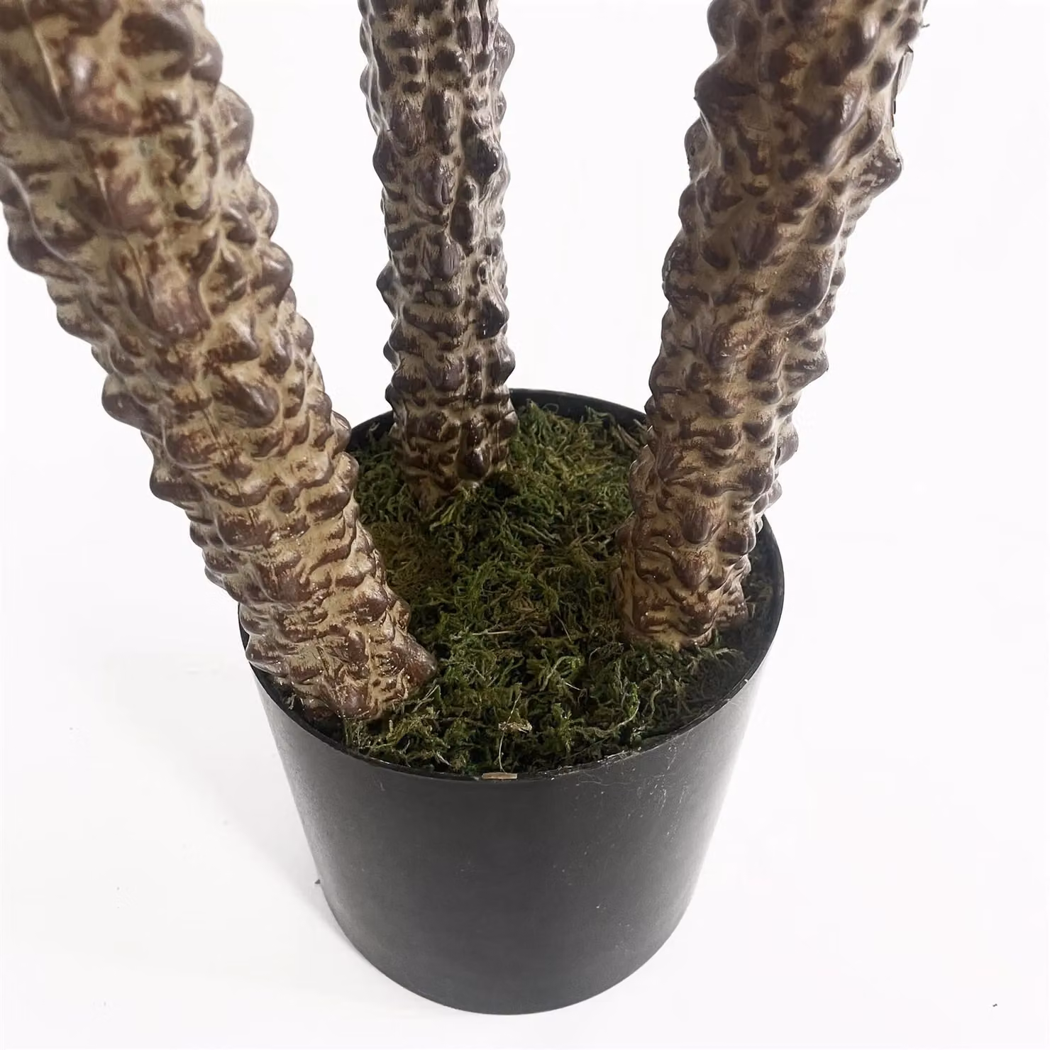 Leaf Design UK Artificial Triple Yukka Tree, 155cm Tall, Dark Brown and Black – 5