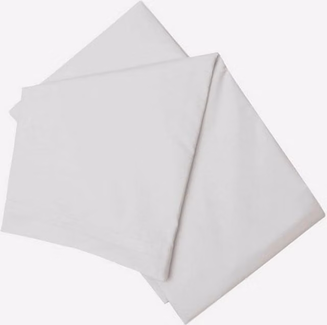 Belledorm Grey Brushed Cotton Extra Deep Flannelette Fitted Sheet, Double, W: 180 cm x L: 200 cm