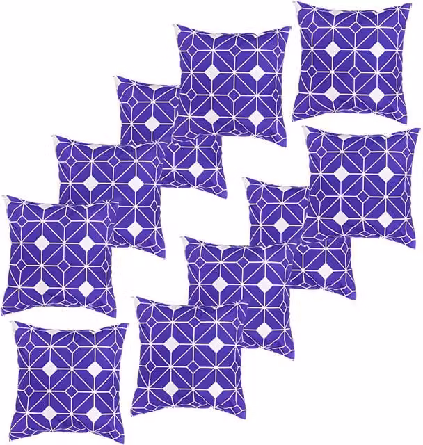 Gardenista Tangiers Purple Printed Water Resistant Outdoor Scatter Cushion