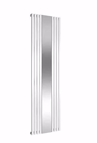 Bathroom Kingdom Reflect White Vertical Mirror Radiator H 180 cm x W 44.5 cm – 1