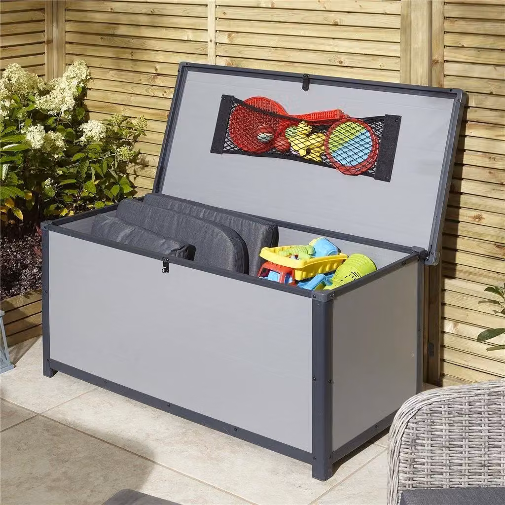 Cheshire Plastic Cushion Box in Light Grey – 3