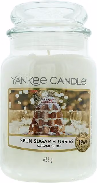 Yankee Candle White Large Jar Scented Candle 623g