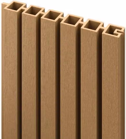 Durapost Urban Slatted Composite Fencing Board, Pack of 2, Brown and Beige, Height: 183 cm