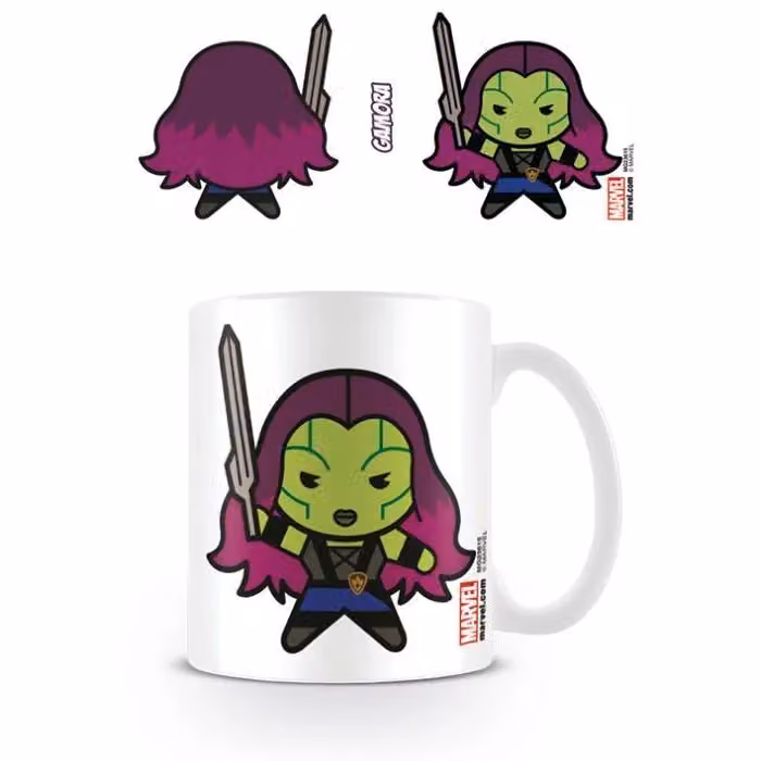 Marvel Kawaii Gamora Ceramic Mug in White – 2