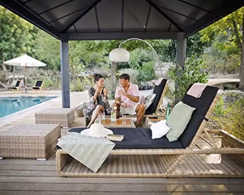 Palram Dallas Rectangular Garden Gazebo in Grey with Aluminium Frame and Polycarbonate Hard Roof, W/D/H: 607.05 x 295.95 x 360 cm – 2