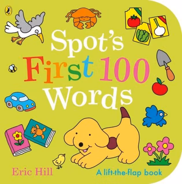 Eric Hill Spot's First 100 Words Multicolour Board Book