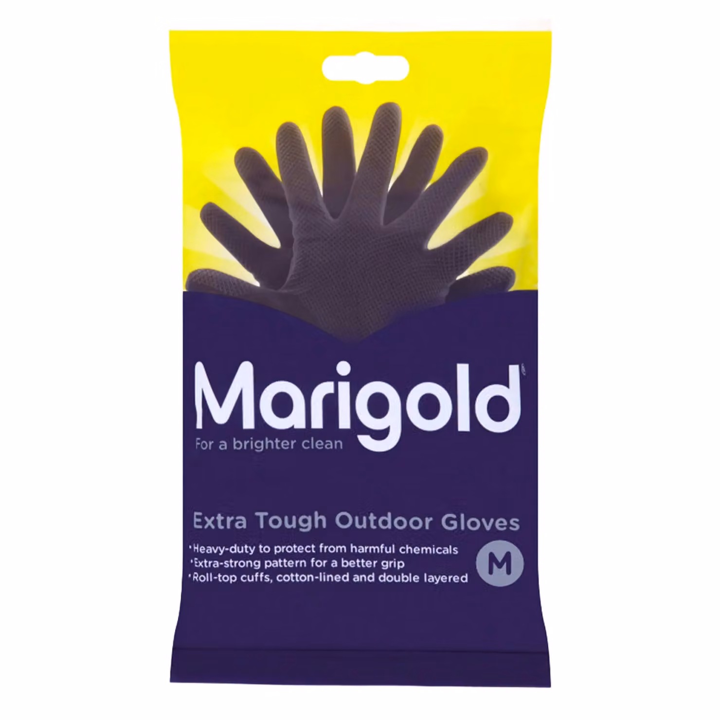 Marigold Extra Tough Outdoor Gloves, Medium, Black and Multicolour – 2