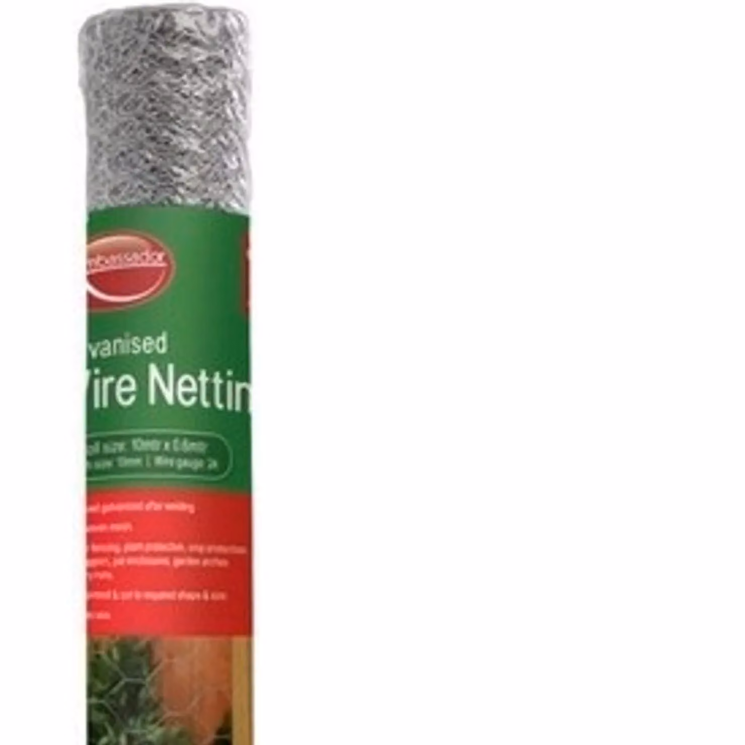 Ambassador Galvanised Steel Wire Garden Netting in Silver – 2