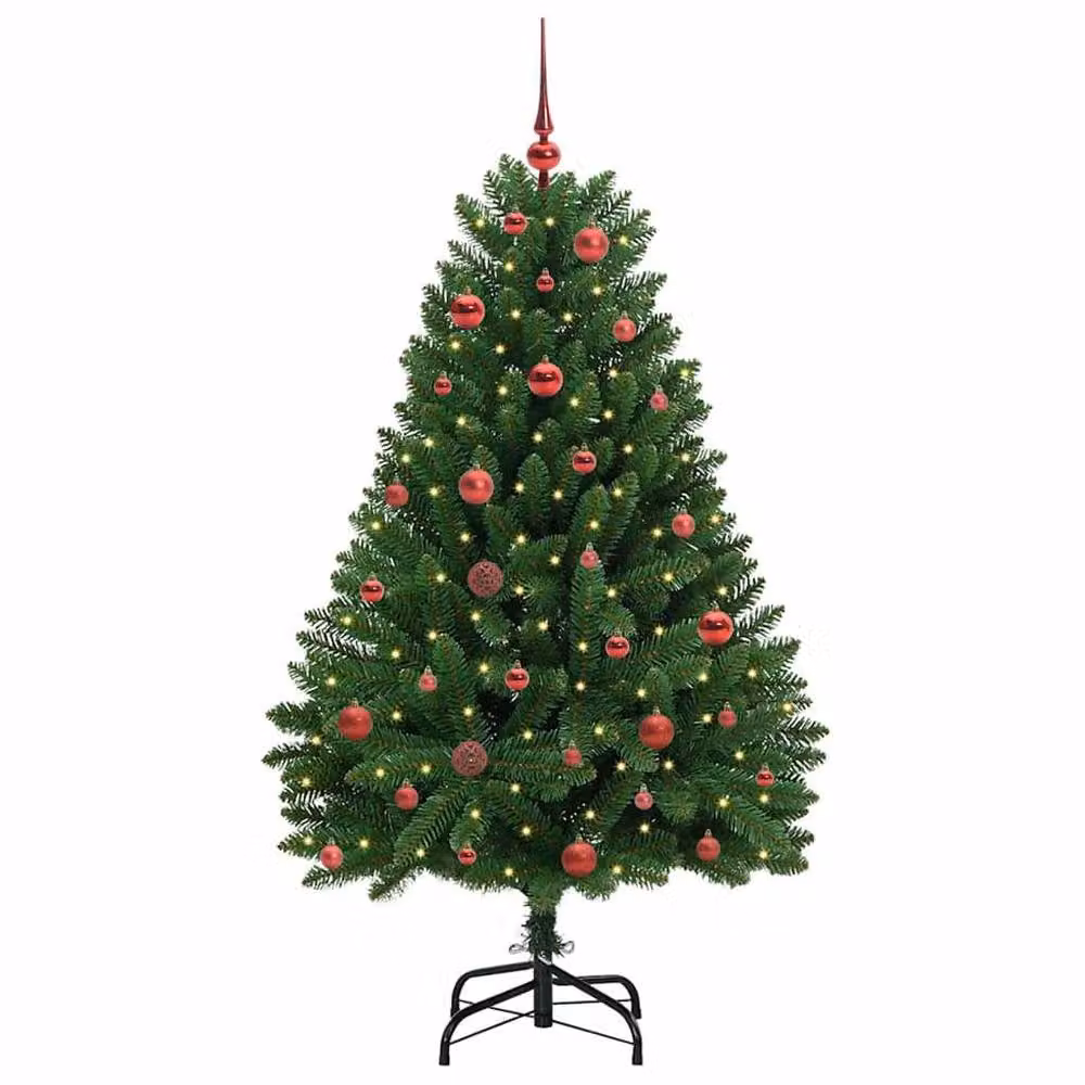 Berkfield Home Artificial Green Christmas Tree with Stand, Height: 150 cm – 3