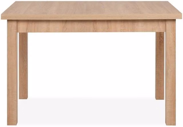 CALICOSY Longford Extendable Dining Table in Sonoma Oak Finish, Light Brown – 1
