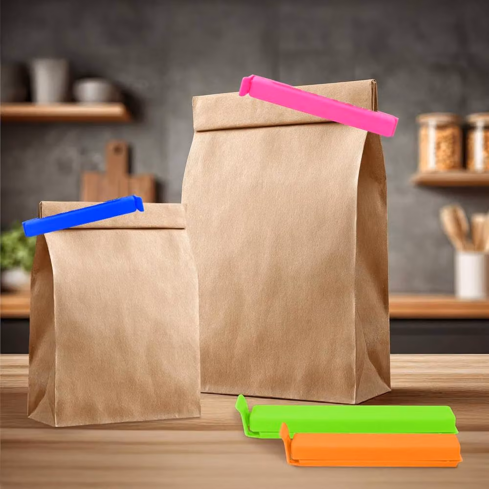 BARGAINS-GALORE Set of 36 Multicolour Plastic Food Storage Bag Clips – 2
